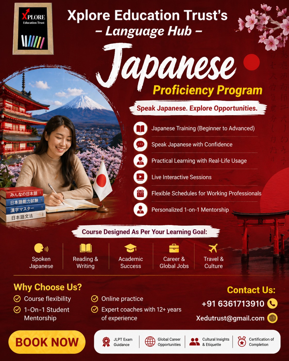 Xplore Education Trust programme poster 7